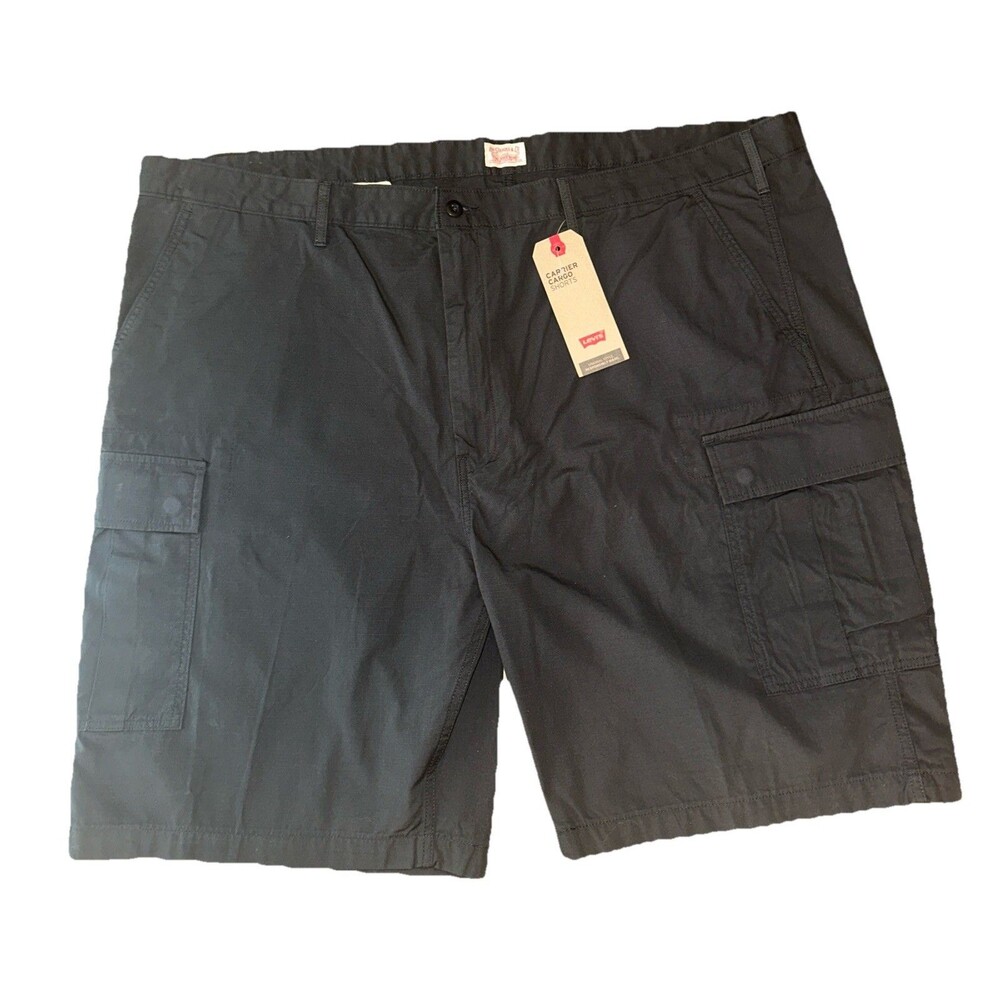 Levi's Carrier Cargo Shorts Men’s Size 50 Big & Tall Gray 100% Cotton NWT